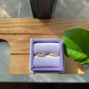 Diamond Huggie earings